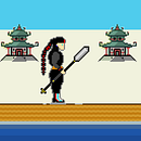 Ninja del puente. Un proyecto de Diseño de personajes, Videojuegos, Pixel art y Diseño de videojuegos de Ian Córdoba - 07.12.2021