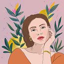 Mi Proyecto del curso: Ilustración de retratos: Adobe Fresco para principiantes. Un progetto di Illustrazione digitale di pameladiazjofre - 05.12.2021