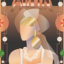 My project in Art Deco Style for Digital Illustration course. Un projet de Illustration traditionnelle, Beaux Arts, Conception d'affiches et Illustration numérique de wjoyce922 - 04.12.2021