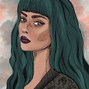 Procreate portrait. Digital Illustration, and Traditional illustration project by Licia Pi - 12.09.2021
