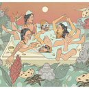 Jungle Cookies. Traditional illustration, Drawing, and Digital Illustration project by Celeste Byers - 12.10.2021