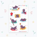 My project in Kawaii Illustration: Momo the Traveler Dog. Un projet de Illustration traditionnelle, Conception de personnages , et Manga de stephaniewalter - 01.12.2021