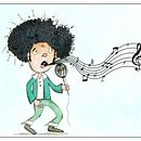 Mi Proyecto del curso: Ilustración de personajes con estilo. Een project van Traditionele illustratie, Ontwerp van personages y Stripboek van Miquel Valle - 11.12.2021