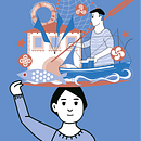 Hondarribia eta bere ondarea. Hondarribia y su patrimonio. Een project van Traditionele illustratie, Vectorillustratie,  Tekening y Social media-ontwerp van Joxhe Ramon Sorondo Lazkanotegi - 11.12.2021
