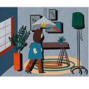 My project in Illustrated Stories with Procreate: Explore Brushes and Textures course. Un progetto di Illustrazione tradizionale, Illustrazione digitale, Disegno digitale, Sketchbook e Narrativa di pstepanova - 11.12.2021