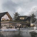 Mi Proyecto del curso: Técnicas de Matte Painting para ArchViz. Un proyecto de Retoque fotográfico, Fotografía digital, Arquitectura digital, Visualización arquitectónica, Fotomontaje y Matte Painting de Eduardo Novoa - 11.12.2021