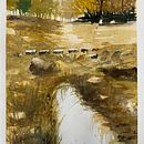 Mi Proyecto del curso: Paisajes naturales en acuarela. Fine Arts, Painting, and Watercolor Painting project by marienrob_ - 12.12.2021