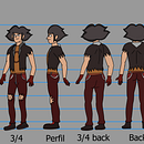 Rhyzen-Project in Character Design for Animation with Photoshop course . Animație, Design de caractere și Animație de caractere de Juan Andres Corrales - 12.12.2021