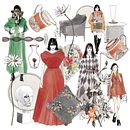Harrods Home Magazine. Un proyecto de Ilustración tradicional e Ilustración editorial de Zoë Barker - 13.12.2021