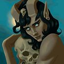 Meu projeto do curso: Retrato digital no Photoshop com um toque de fantasia. Un proyecto de Ilustración tradicional, Dibujo, Ilustración digital, Dibujo de Retrato, Dibujo digital y Pintura digital de Gustavo de Souza Palermo - 03.12.2021