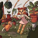 Mon projet du cours : Création de personnages de contes pour enfants avec Procreate. Ilustração tradicional, Design de personagens, Ilustração digital, Ilustração infantil, e Desenho digital projeto de Samantha Parpette - 14.12.2021