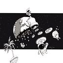 Inktober 2021. Traditional illustration project by Mols Slom - 10.31.2021