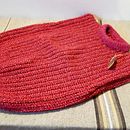 Mi Proyecto del curso: Crochet: crea prendas con una sola aguja. Projekt z dziedziny Projektowanie mod,  Tkactwo, DIY, Sz, dełkowanie, Wzornictwo tekst i liów użytkownika ernestinapompei - 15.12.2021