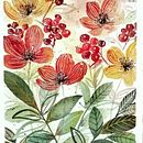 Mon projet du cours : Aquarelle florale créative : renouez avec la nature. Un projet de Illustration traditionnelle, Peinture, Aquarelle et Illustration botanique de nadine_nisin - 15.12.2021