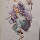 Mi Proyecto del curso: Ilustración manga en acuarela. Ilustração tradicional, Desenho, Pintura em aquarela, e Mangá projeto de miriam_him - 15.12.2021