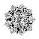 Mein Kursprojekt: Mandalas selber machen: Gestalte geometrische Muster. Drawing & Ink Illustration project by Grosser Tatzelwurm - 12.15.2021