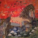Caballo #1. Collage project by Ana Cristina Correa - 12.15.2021