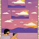 Atardecer. Traditional illustration, and Design project by Sofia Orizaga Flores - 12.16.2021