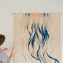 The Ice Breakup - Macrame Wall Hanging. Macramé, Arts, Crafts, Fine Arts, and Creativit project by Demi Mixon - 12.16.2021