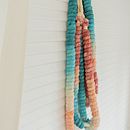 Candy Necklace - Soft Macrame Wall Sculpture. Macramé, Arts, Crafts, and Creativit project by Demi Mixon - 12.16.2021