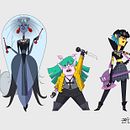 Meu projeto do curso: Fábrica de personagens ilustrados. Un projet de Illustration traditionnelle, Conception de personnages, Illustration numérique, Illustration jeunesse , et Narration de zecarlosartsider - 16.12.2021
