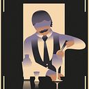 Mi Proyecto del curso: Ilustración digital estilo art déco. Ilustração tradicional, Artes plásticas, Design de cartaz e Ilustração digital projeto de Federico Mc Neill - 16.12.2021