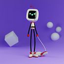 Mi Proyecto del curso: Introducción al diseño y modelado 3D con Blender. Projekt z dziedziny  Motion graphics, Projektowanie postaci, Projektowanie produktowe i  Modelowanie 3D użytkownika Jaime J. Simo - 16.12.2021