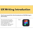Mi Proyecto del curso: Introducción al UX Writing. UX / UI, Design de informação, Cop, writing, e Design de apps projeto de Giovanni Turco - 16.12.2021