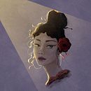 Mi Proyecto del curso: Retratos digitales de fantasía con Photoshop Ein Projekt aus dem Bereich Traditionelle Illustration, Zeichnung, Digitale Illustration, Porträtzeichnung, Digitale Zeichnung und Digitale Malerei von Cris Romero - 16.12.2021