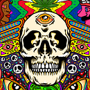My project in Psychedelic Animation with Photoshop and After Effects course . Grafică în mișcare, 3D, Fotografie Post-producție, animație 3D și Design grafic de sreejithappu78 - 12.15.2021