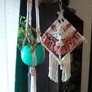 Mi Proyecto del curso: Introducción al tapiz de macramé. Design de acessórios, Artesanato, Tecido, Macramê, e Design têxtil projeto de Sandra Murad - 14.12.2021