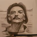 Salvador Dali . Un proyecto de Ilustración tradicional de Irma Hulscher - 18.12.2021