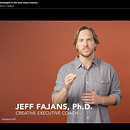 Strategies to Get (and Stay) Unstuck - LinkedIn Learning Course. Un proyecto de Consultoría creativa y Creatividad de Jeff Fajans - 29.10.2021