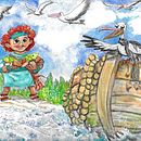 My project in Children's Illustration with Watercolor course. Un proyecto de Pintura a la acuarela e Ilustración infantil de Cindy Lucas - 18.12.2021