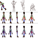 Meu projeto do curso: Design de personagens para animação com Photoshop. Animação, Design de personagens, e Animação de personagens projeto de Alexandre D. de Oliveira - 16.12.2021