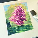Plain Air. Un proyecto de Pintura gouache y Pintura de Ramona Wultschner - 19.12.2021