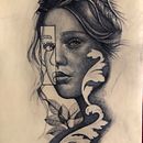 Il mio progetto del corso: Tecniche di tatuaggio blackwork in fine line on fake skin Ein Projekt aus dem Bereich Tattoodesign von barbonigiacomo - 16.12.2021