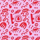 Mój projekt z kursu: Stwórz i powtórz. Un projet de Illustration traditionnelle, Création de motifs, Aquarelle , et Estampe de Monika Munoz Wasztyl - 19.12.2021