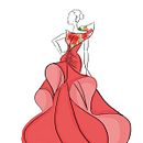 Ilustraciones de moda. Design, Design de vestuário, Design gráfico, Ilustração vetorial, Criatividade, Desenho a lápis, e Desenho projeto de Ana Thome - 21.12.2021