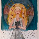 Il mio progetto del corso: Tecniche ad acquerello per illustrazioni da sogno. Projekt z dziedziny Trad, c, jna ilustracja,  R, sunek, Malowanie akwarelą, Ilustracja w i dawnicza użytkownika Grazia Mundo - 22.12.2021