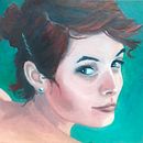 Mein Kursprojekt: Ausdrucksstarke Ölporträts: Entdecke die Technik der Alla-Prima-Malerei. Projekt z dziedziny  Sztuki piękne,  Malarstwo i Malarstwo olejowe użytkownika petraflensart - 27.12.2021