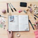 Mi Proyecto del curso:  Bullet journal creativo: planificación y creatividad . Un proyecto de Ilustración tradicional, Lettering, Dibujo, H, lettering, Gestión y productividad							 de Little Hannah - 01.02.2021