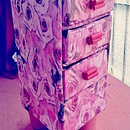 Gavetinha feita de papelão , super sustentável 🌱. Un proyecto de Artesanía y Bellas Artes de Milena Silva - 24.12.2021