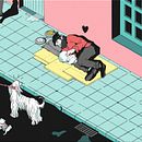 My project in Editorial Illustration: Create a Visual Narrative course. Projekt z dziedziny Ilustracja c, frowa, Ilustracja w i dawnicza użytkownika Ying Chan - 25.12.2021