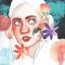 My project in Illustrated Portrait in Watercolor course. Un projet de Illustration traditionnelle, Beaux Arts, Peinture, Dessin, Aquarelle, Dessin de portrait , et Dessin artistique de Ruchira Choudhary - 24.12.2001