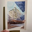 My project in Architectural Sketching with Watercolor and Ink course. Esboçado, Desenho, Pintura em aquarela, Ilustração arquitetônica, Sketchbook e Ilustração com tinta projeto de Chai KahYan - 26.12.2021