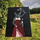 Practicing painting animals. Un projet de Peinture, Peinture acr , et lique de Alexandra Cernat - 26.12.2021