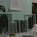 Frame Composition . % Santa Karklina tarafından hazırlanan 3D projesi - 08.18.2021