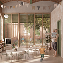 Meu projeto do curso: Render e colagem digital para visualização arquitetônica. Un progetto di 3D, Architettura, Architettura digitale, Progettazione 3D e ArchVIZ di Tamy Pesinato - 27.12.2021
