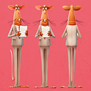 2D to 3D (2021) Ein Projekt aus dem Bereich 3D, Design von Figuren, Skulptur, 3-D-Modellierung und Design von 3-D-Figuren von Annick B - 01.01.2021